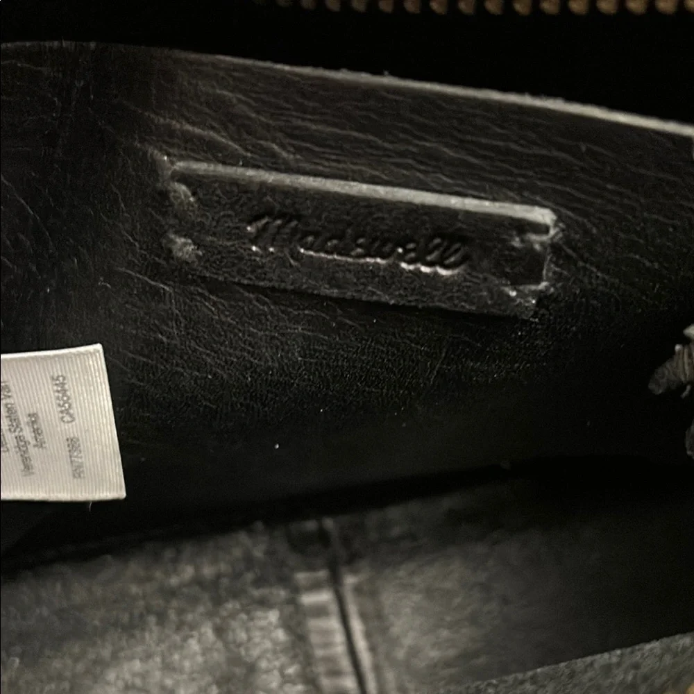 Madewell Black Leather Crossbody Bag - Picture 4 of 8